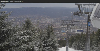 Obraz podglądu z kamery internetowej Ski Ještěd